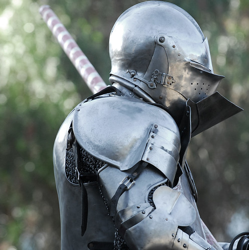 adj. marked by honor, courtesy, and courage; knightly