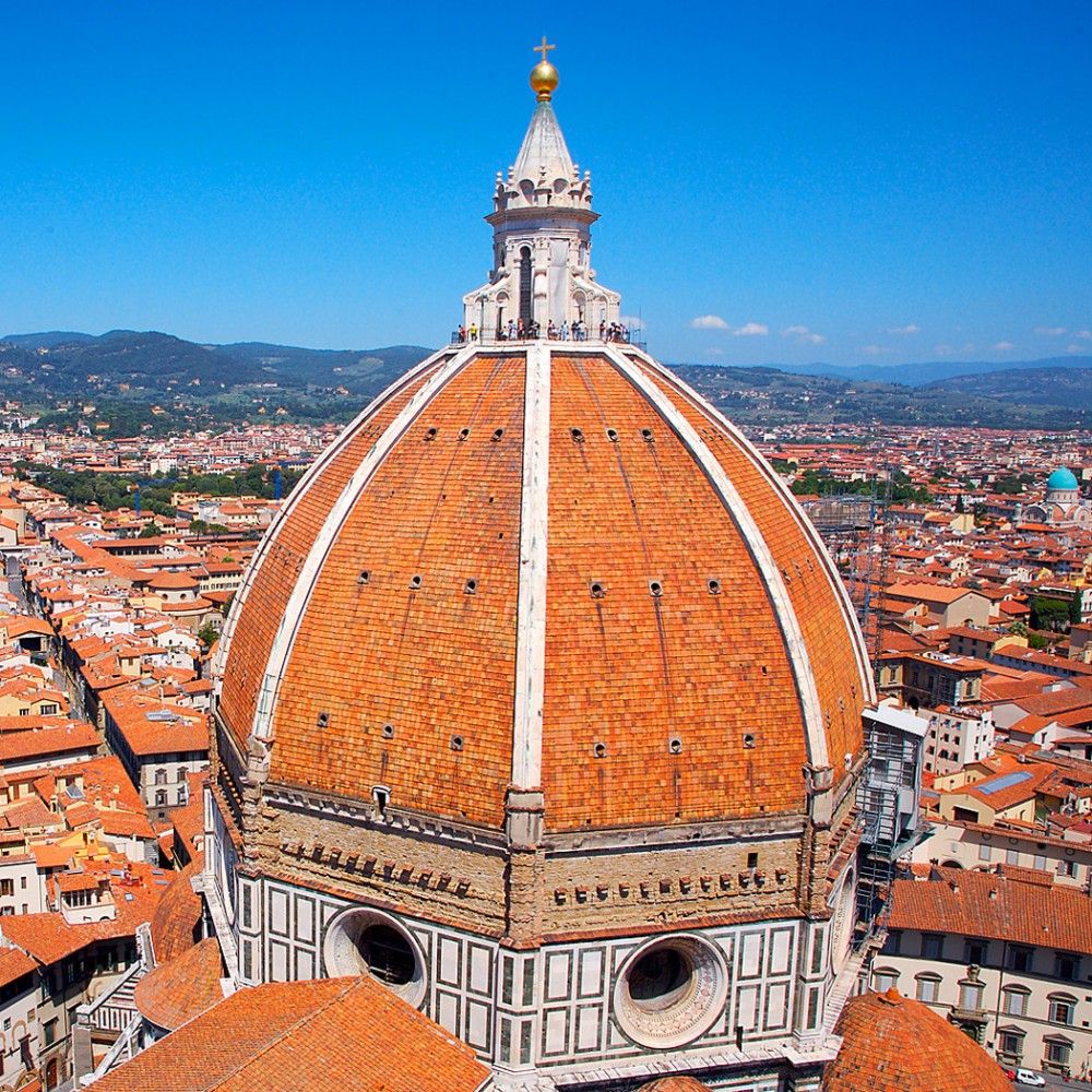 <p>Filippo Brunelleschi’s Duomo (dome of main cathedral)</p>