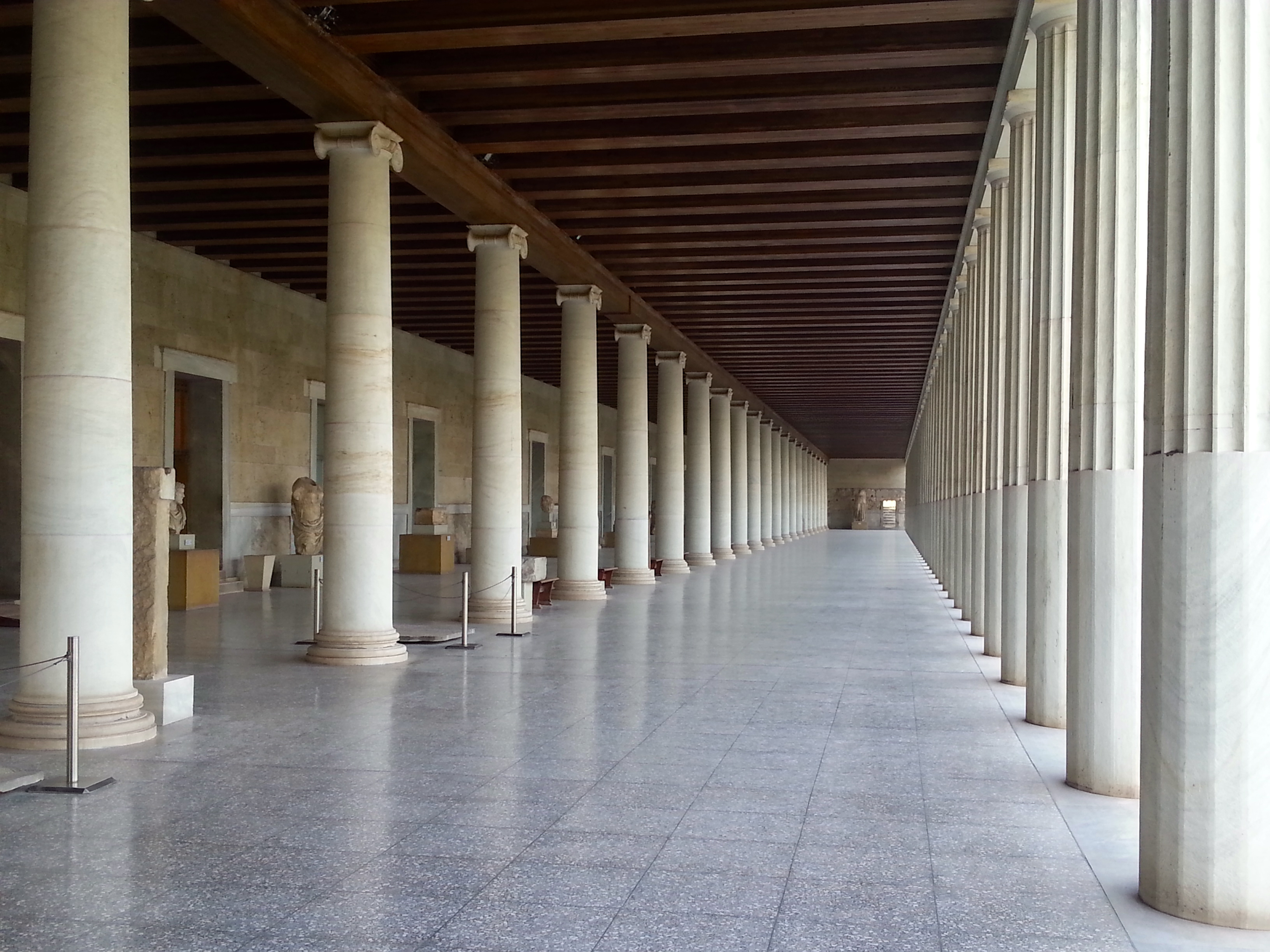 <p>Stoa </p>