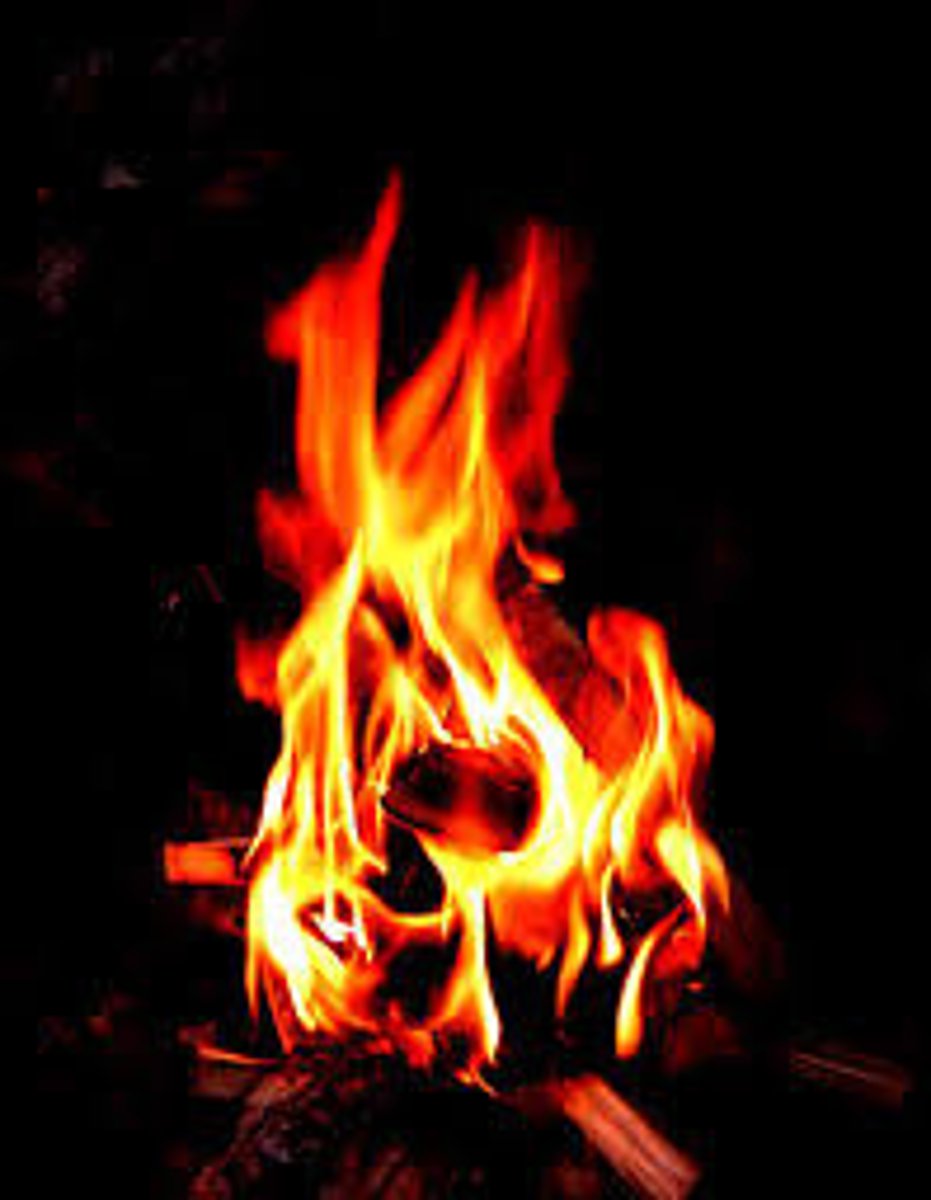 <p>un incendie, un feu</p>