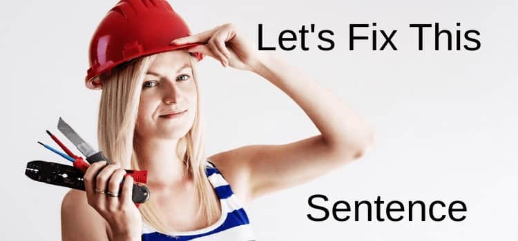 <p>Ways to fix an sentence fragment</p>