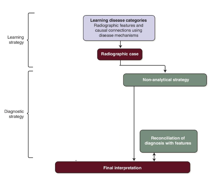 <p>What is a non-analytic strategy for diagnostic reasoning?</p>