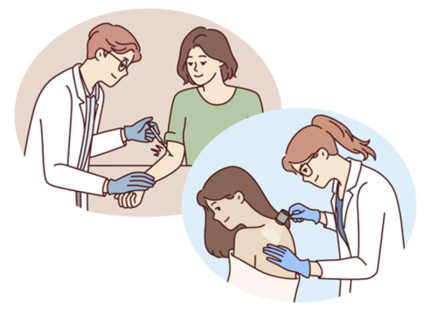 <p>the point in time when clinicians deliver healthcare products & services to patients</p>