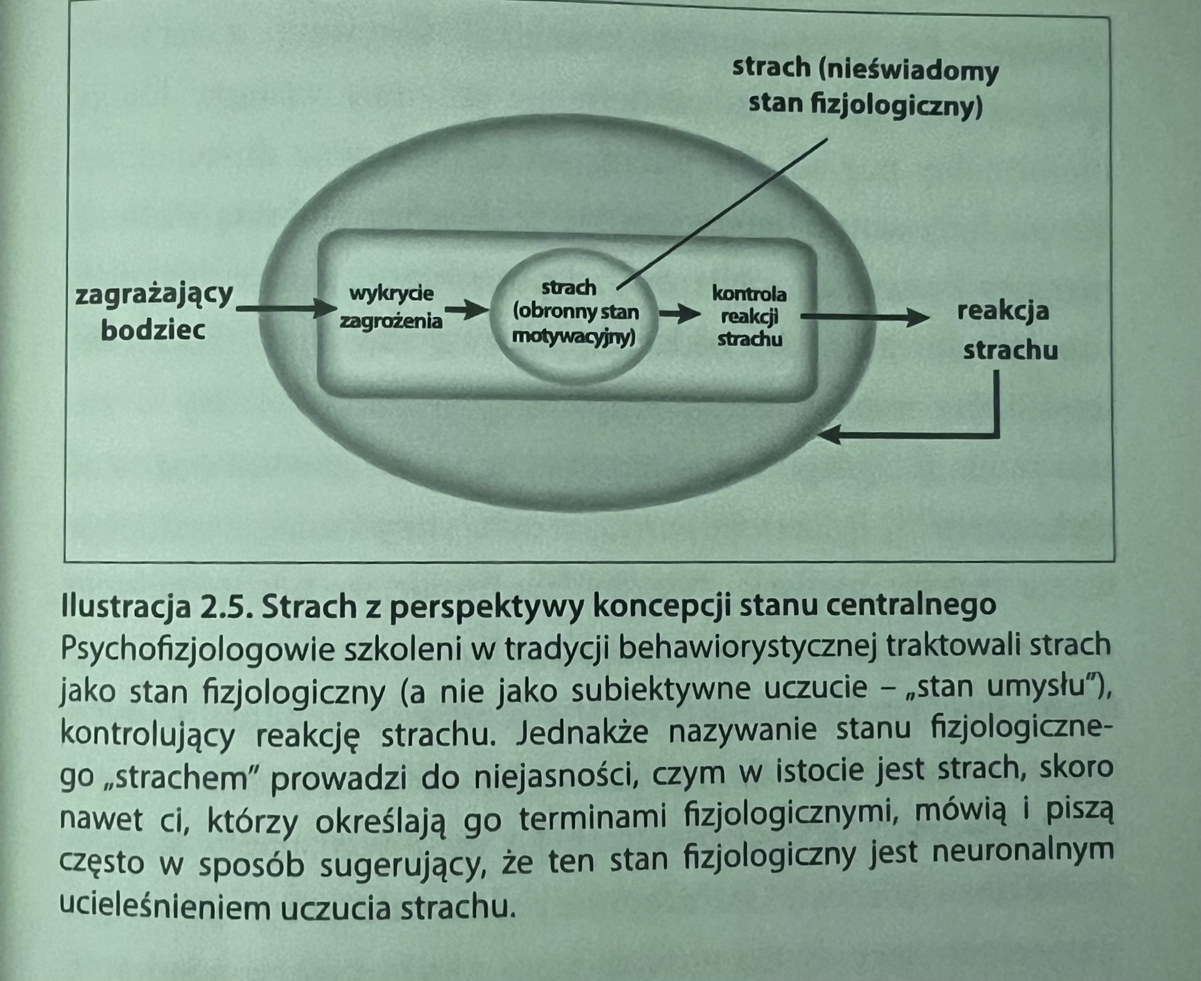 <p>ignorowanie świadomego strachu </p>