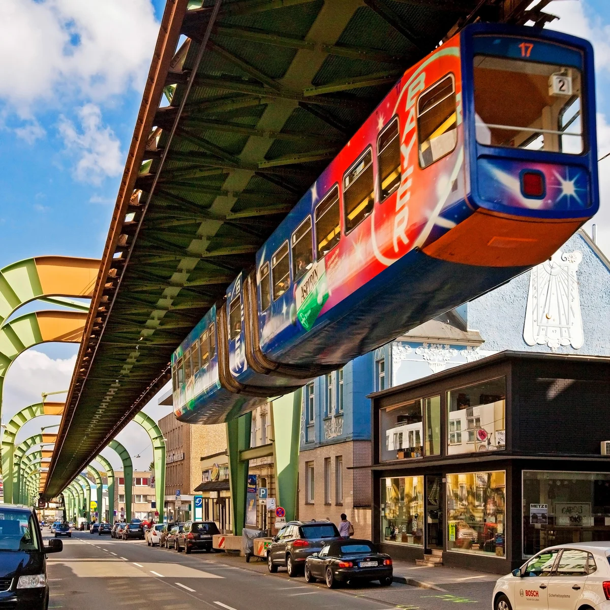 <p>suspension railway </p>