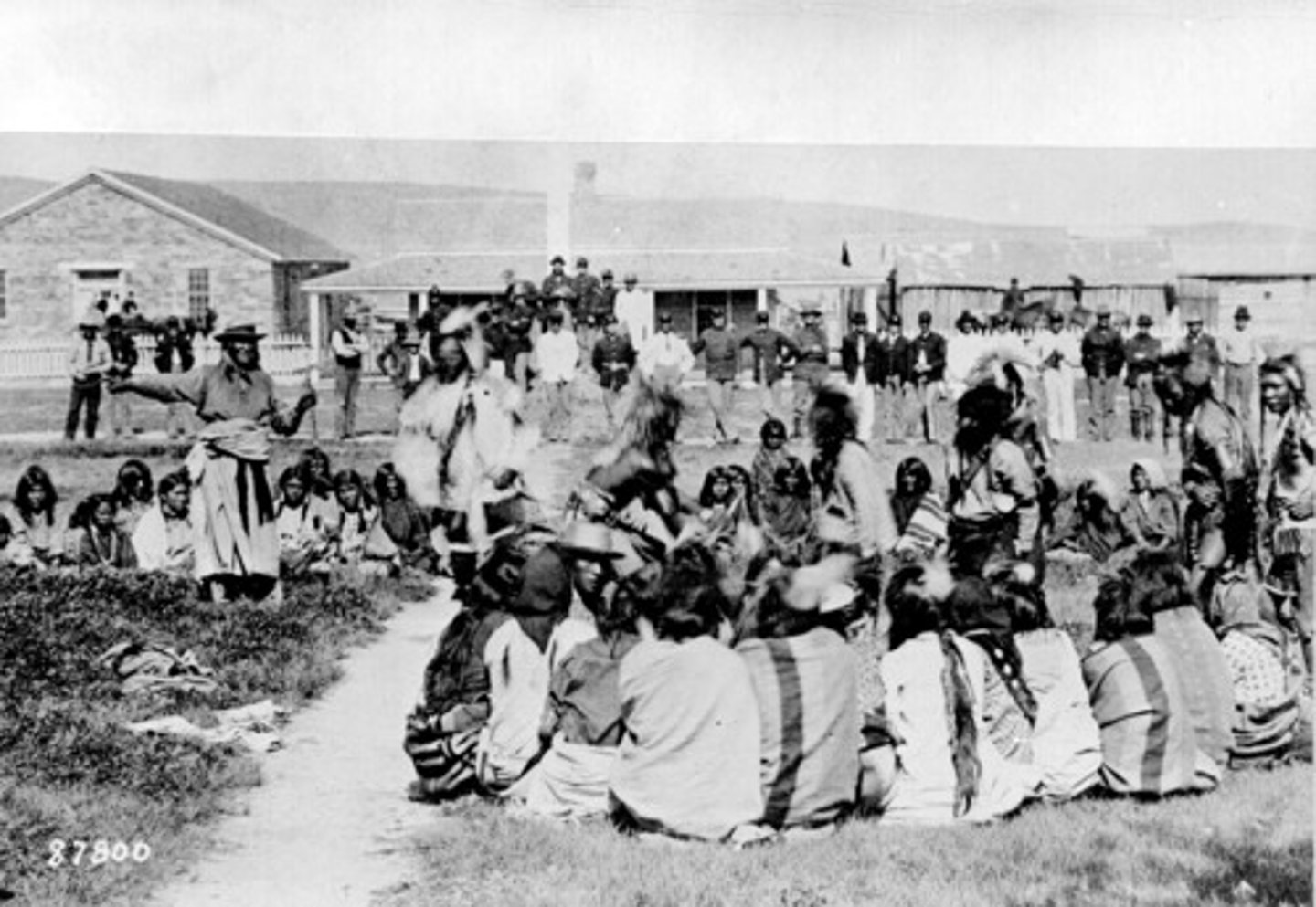 <p>small pieces of land set aside for Native Americans to live on</p>