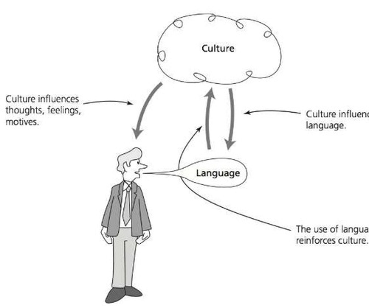 <p>Learning culture helps language acquisition</p>