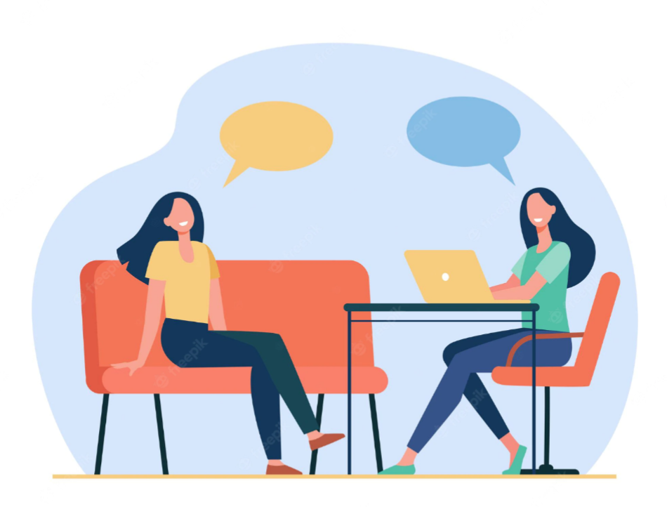 <p>to converse/talk with someone</p>