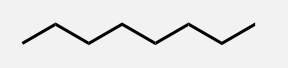 <p>A linear alkane with 8 carbon atoms.</p>