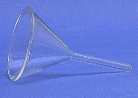 <p>used to aid in the transfer of liquid from one vessel to another</p>