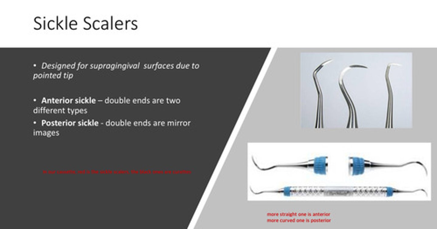 <p>the double ends are 2 different types; more straight shank</p>