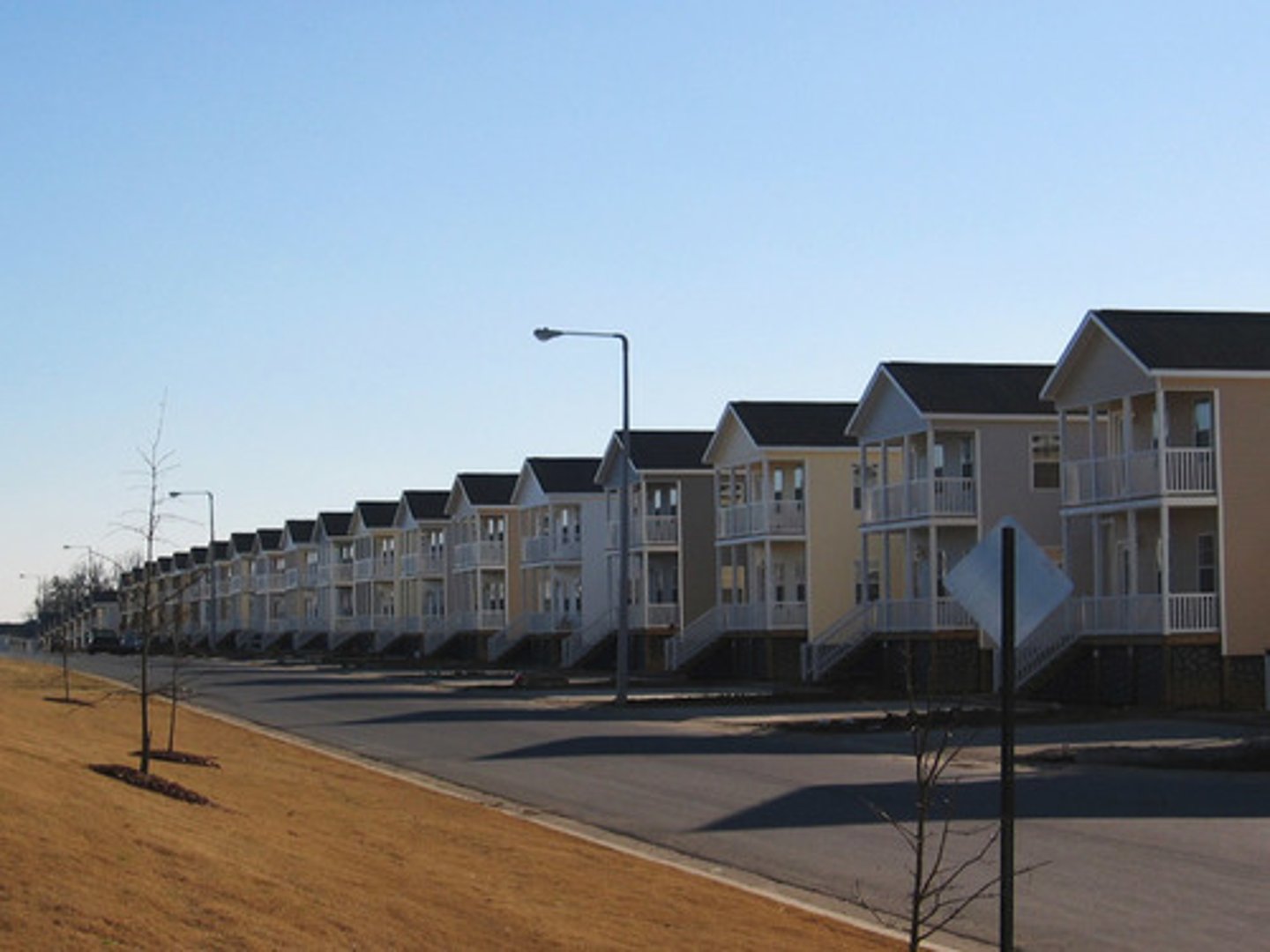 <p>Year: 1945-1960s</p><p>Summary: Rapid expansion of middle-class housing outside cities, driven by the GI Bill, car culture, and FHA loans.</p><p>Significance: Symbolized postwar prosperity but also reinforced racial segregation and gender norms.</p>