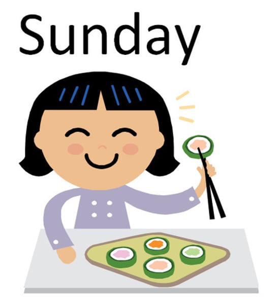 <p>Sunday</p>