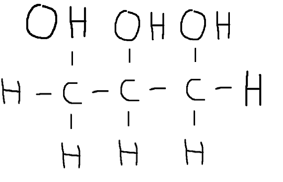 <p>C3H5(OH)3</p>