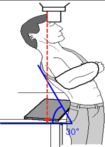 <p><span>Shows Gleno-humeral relationship but does not require abduction of arm</span></p>