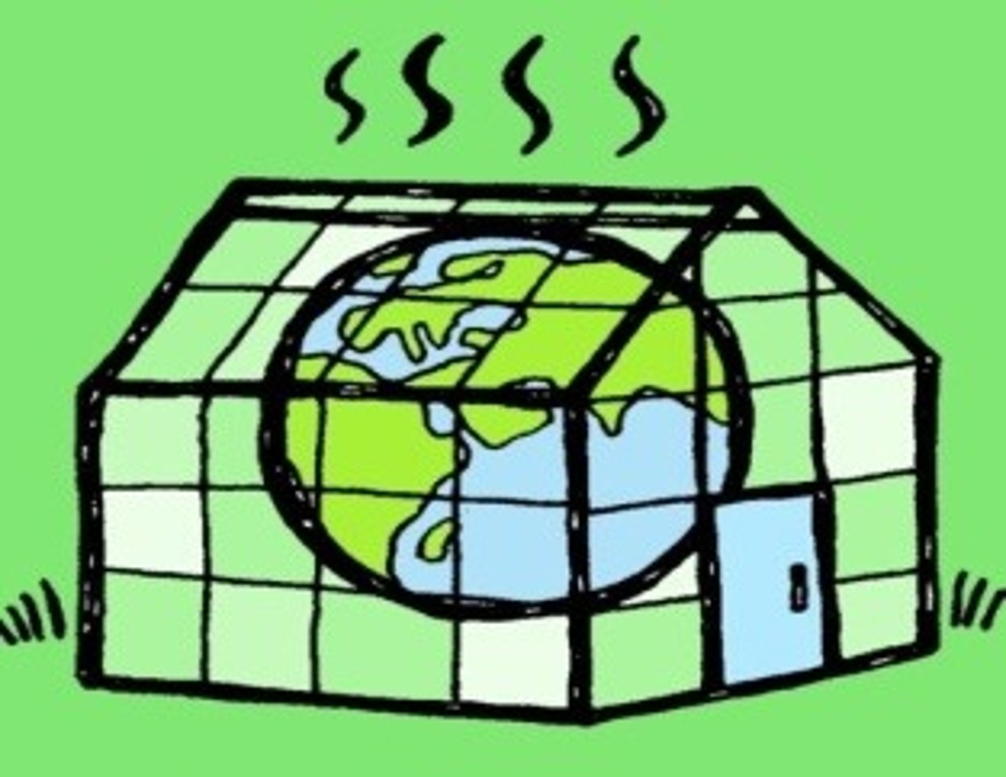 <p>the green house effect</p>