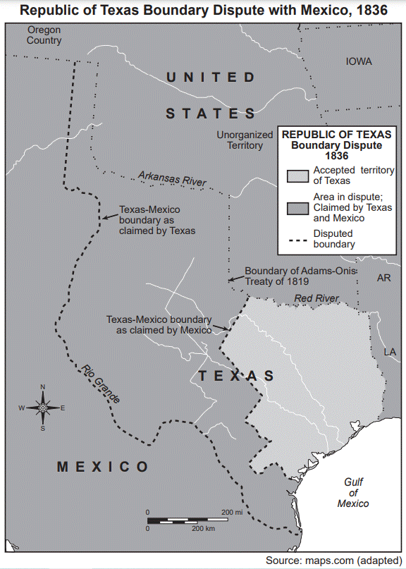 <p>This map could best be used to study the concept of</p>