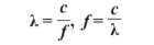 <p>if we know the wavelength, we can find the frequency and vice versa</p>