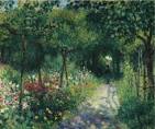 <p>What is the title and style of Renoir’s 1876 painting?</p>