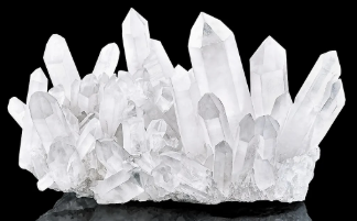 <p>quartz varieties- Milky quartz silicates </p>