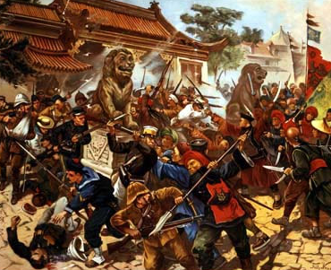 Chinese rebellion against Western influence, 1900