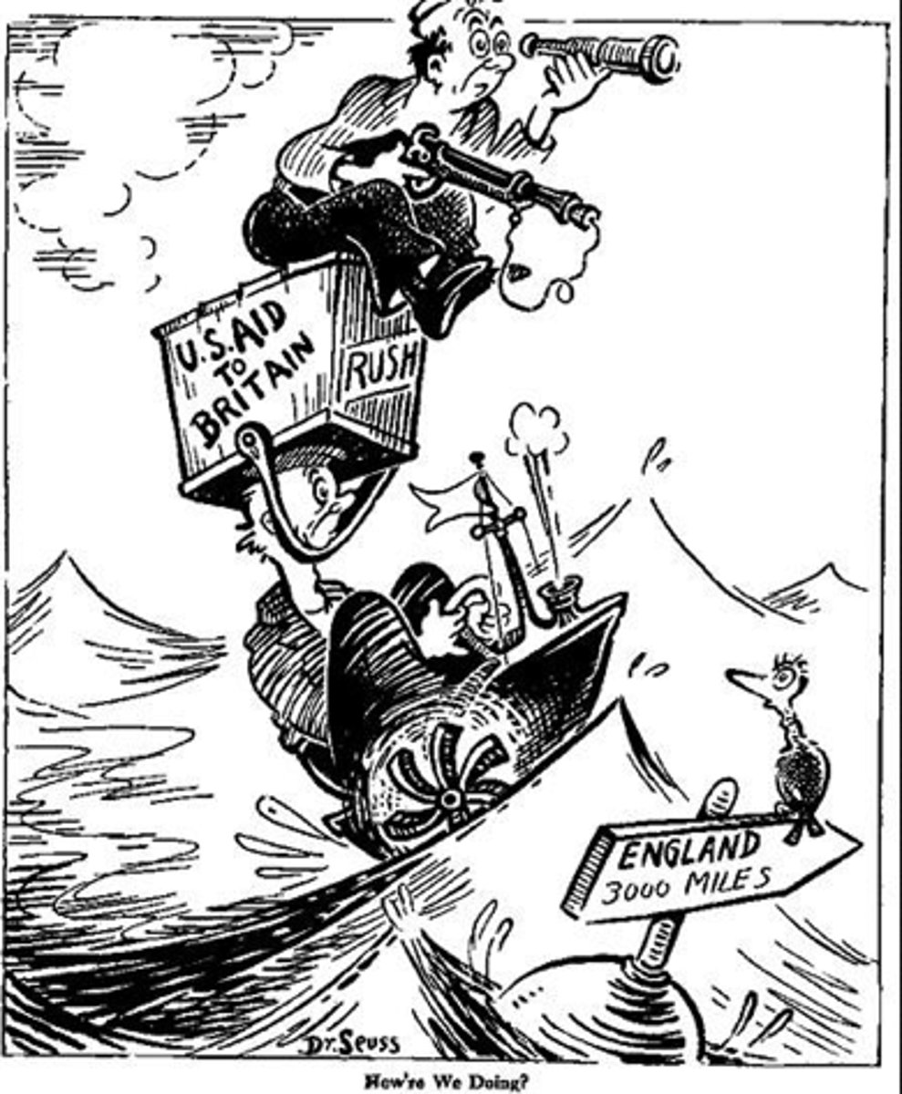 <p>Policy adopted by the United States in 1939 to preserve neutrality, while aiding Great Britain. Great Britain could buy U.S. military arms if it paid in full and used its own ships to transport them. (p. 528)</p>