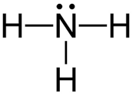 <ul><li><p>8 valence electrons</p></li><li><p>steric number of 4</p></li><li><p>pyramid shape</p></li><li><p>one lone pairs</p></li><li><p>polar</p></li></ul>