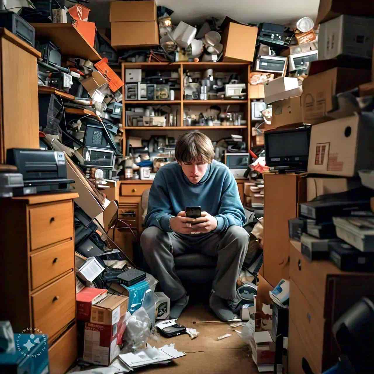 <p>Waste on useless things </p>
