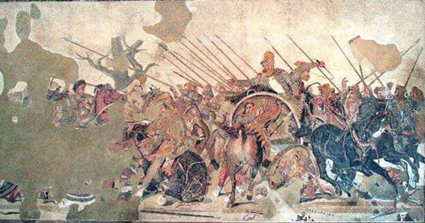 <p>Decisive 331 BCE battle leading to Persian defeat.</p>