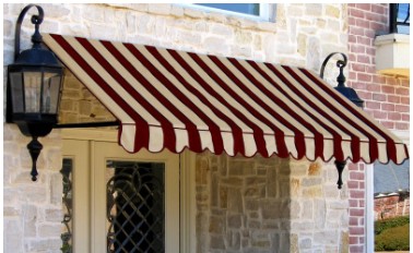 <p>mái hiên che</p>