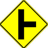 <p>What Does This Sign Mean?: Side Road</p>