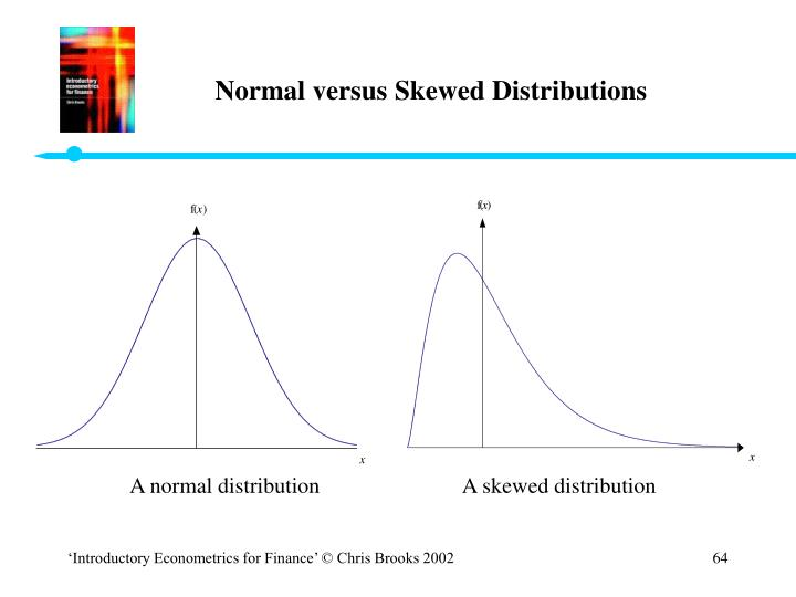 <p>normal= symmetrical, bell-shaped curve</p><ul><li><p>mean=median=mode</p></li></ul><p>skewed= asymmetrical, uneven distribution</p><ul><li><p>mean≠median≠mode</p></li></ul>