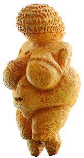 from Willendorf, Austria
ca. 28,000–25,000 BCE. 
Limestone