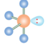 <p>Name the VSPR & angle</p>