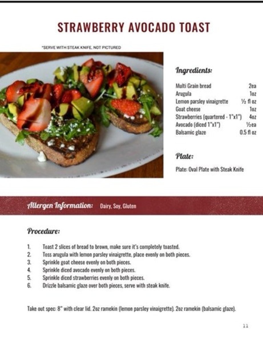 <p>arugula/goat cheese/lemon parsley vinaigrette/multi grain bread/balsamic glaze 13.95</p>