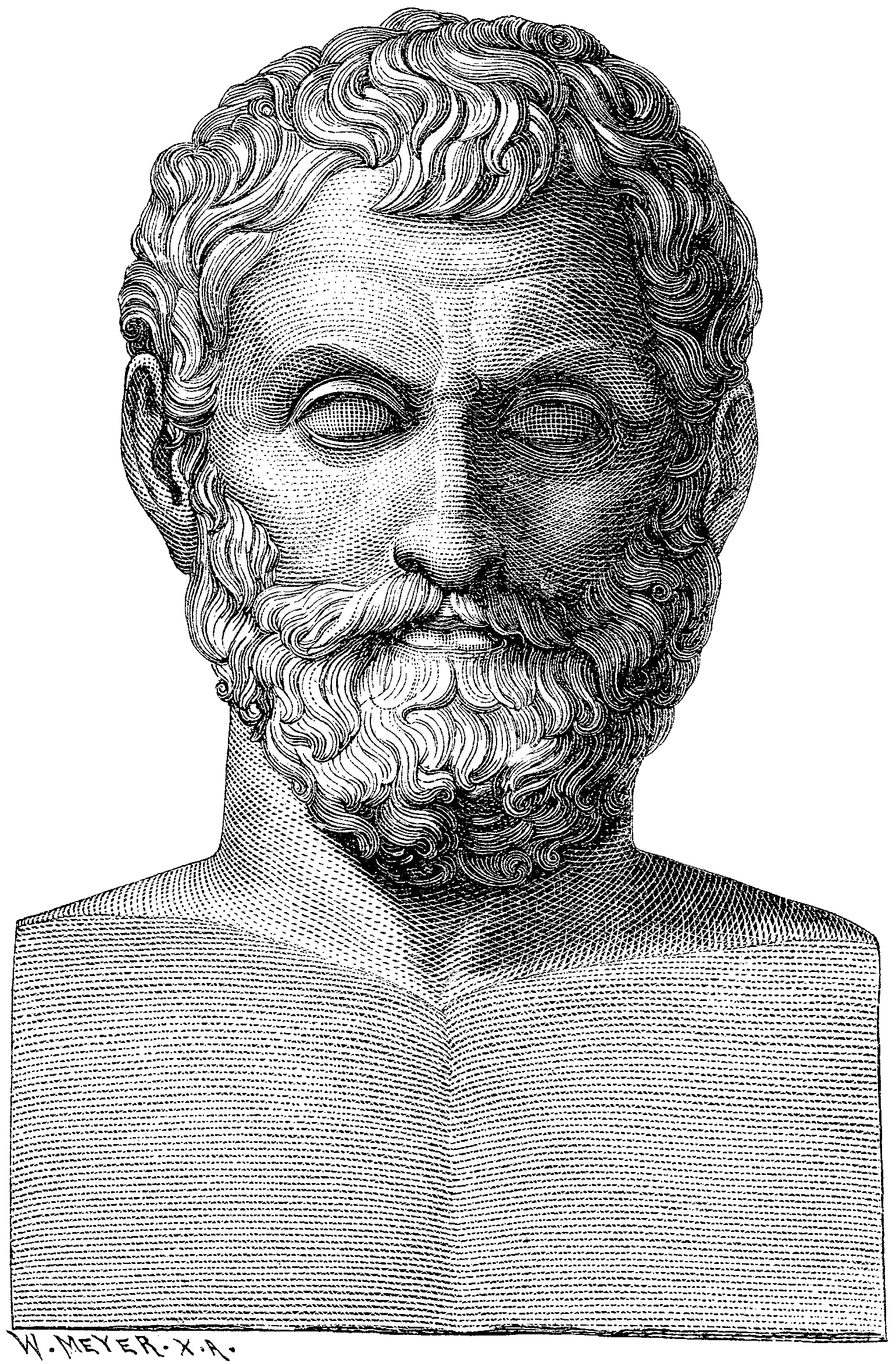 Who is the philosopher on the image?