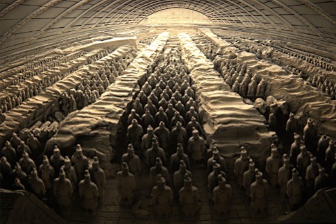<p>Tomb of Qin Shi Huangdi</p>