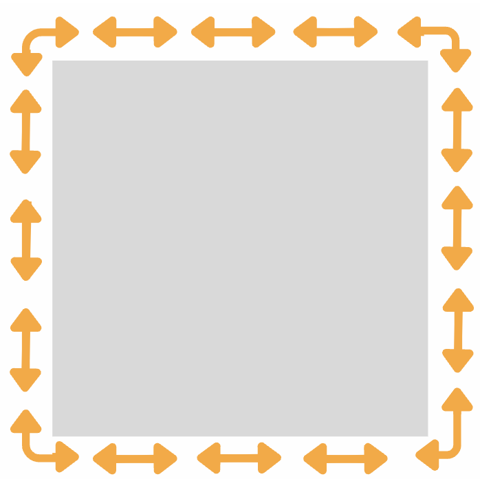 <p>Electrons move in short back-and-forth movements in a wire.</p>