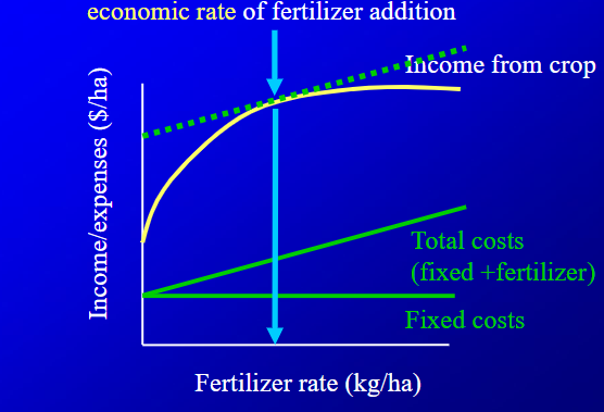 <p>Explain what this graph is saying, and how to find out where the most income is made</p>
