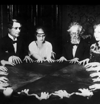 <ul><li><p>fascination with the afterlife</p></li><li><p>Séance parties<span>: a spiritualist meeting to receive spirit communications</span></p></li></ul>