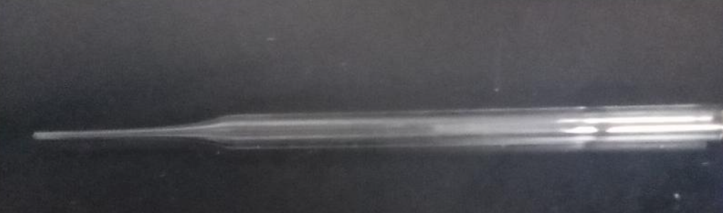 <p>pasteur pipette</p>
