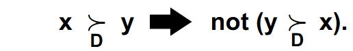 <p>The bundles that are revealed to be directly preferred to other bundles satisfy the weak axion of revealed preference. WARP is a necessary condition for applying economic rationality to explain observed choices.</p>