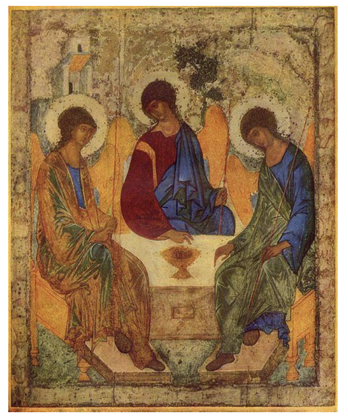 <p>What is Andrei Rublev most famous icon?</p>