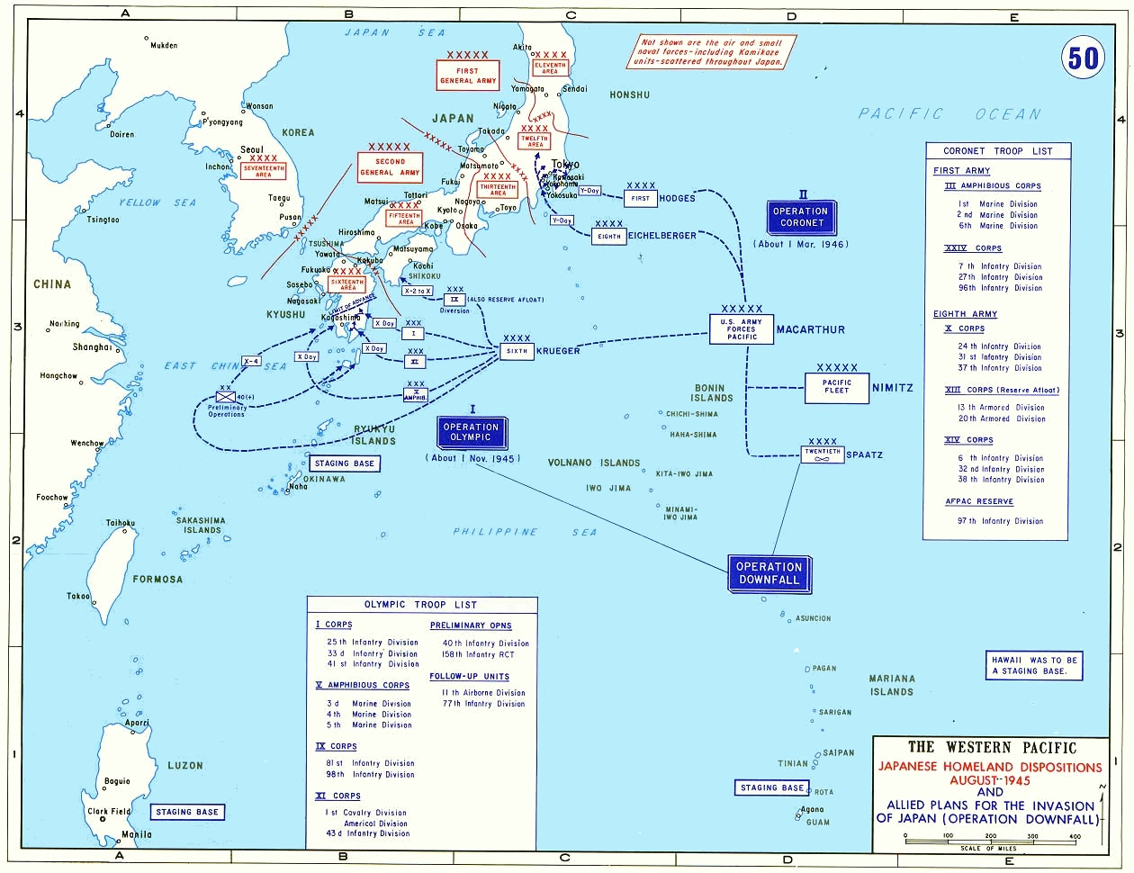 <p><span style="font-family: Aptos, sans-serif; line-height: 115%;"><span>Planned but never executed Allied invasion of Japan during WWII. Estimated massive casualties, ultimately avoided due to Japan’s surrender after atomic bombs.</span></span></p>