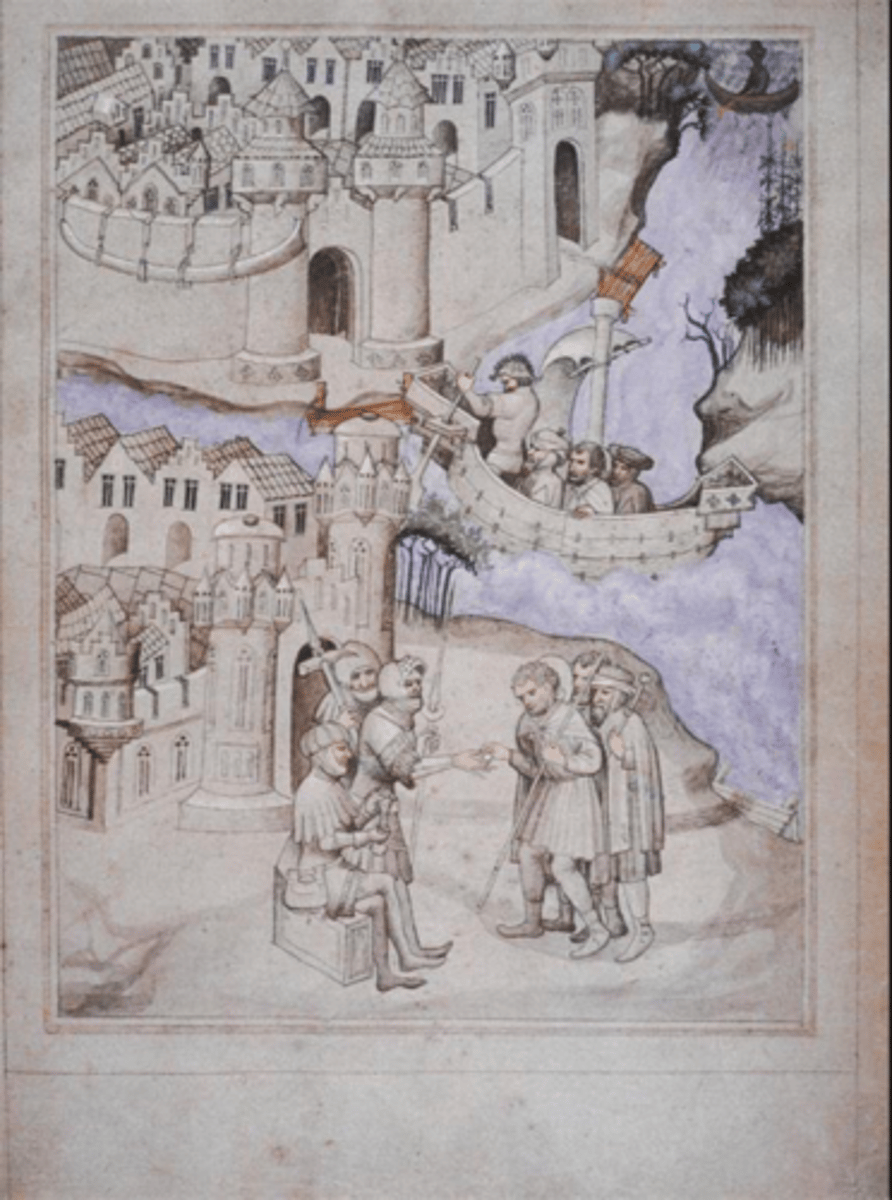<p>An example of travel literature, most of which was fantasy and inaccurate about 'Fantastic Lands', that inspired many in Europe to explore the world and seek fame and fortune.</p>
