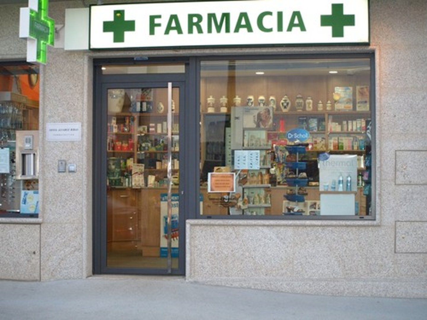 <p>a pharmacy</p>