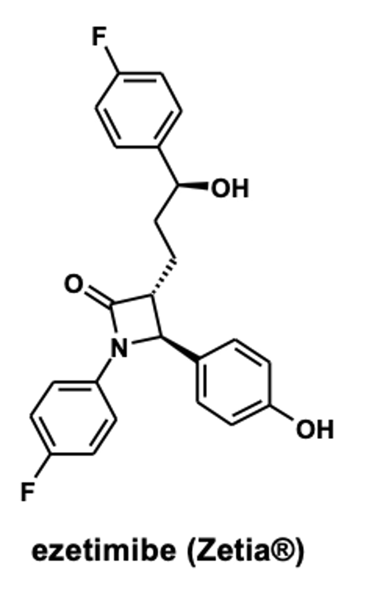 <p>- <strong>atovaquone</strong></p><p>- <strong>Ezetimibe</strong></p><p>- <strong>Isotretinoin</strong> </p>