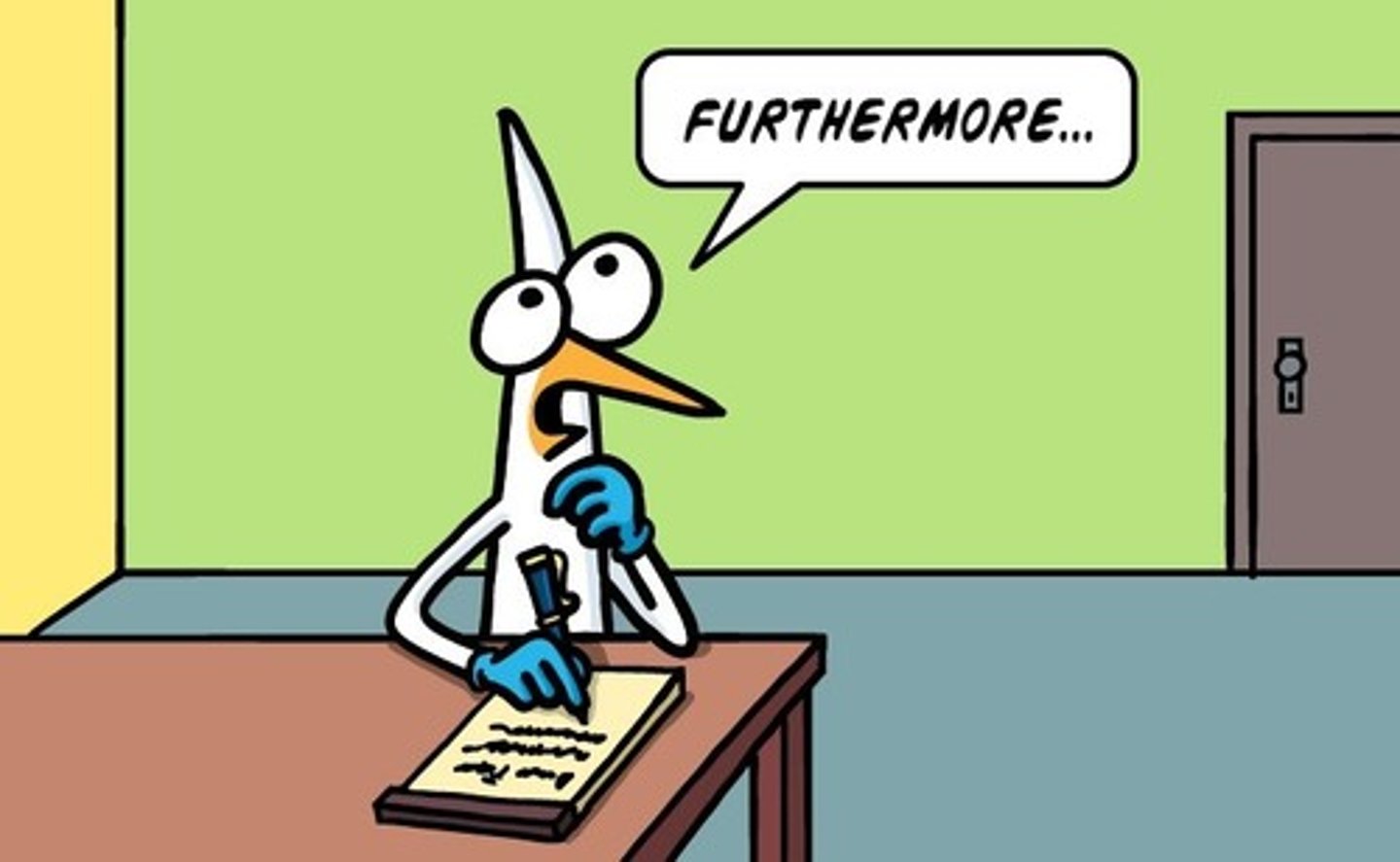 <p>furthermore; besides</p>