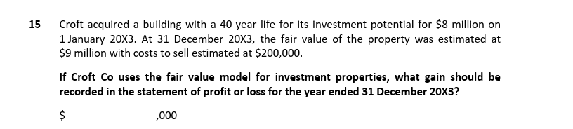 <p>IAS 40 - Investment Properties</p><p></p><p>How do we treat selling costs under the fair value model?</p>