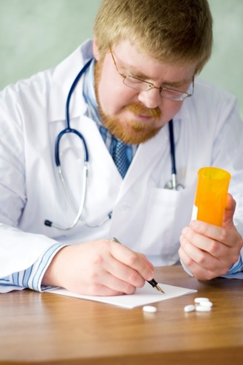 <p>to prescribe</p>